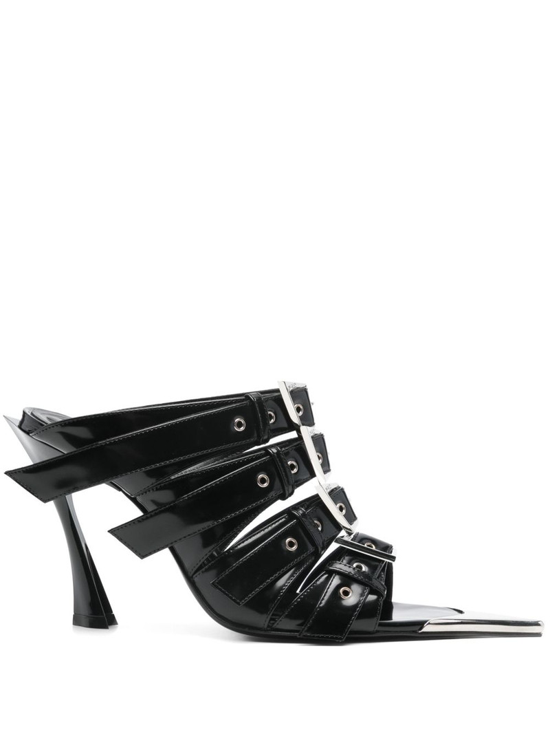 100mm buckle-detailed sandals 1