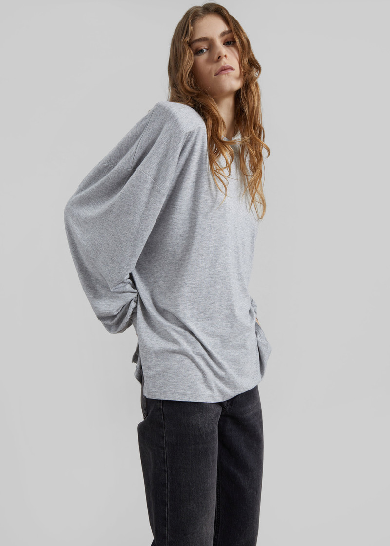 Ravvi Soft Padded Top - Grey 4