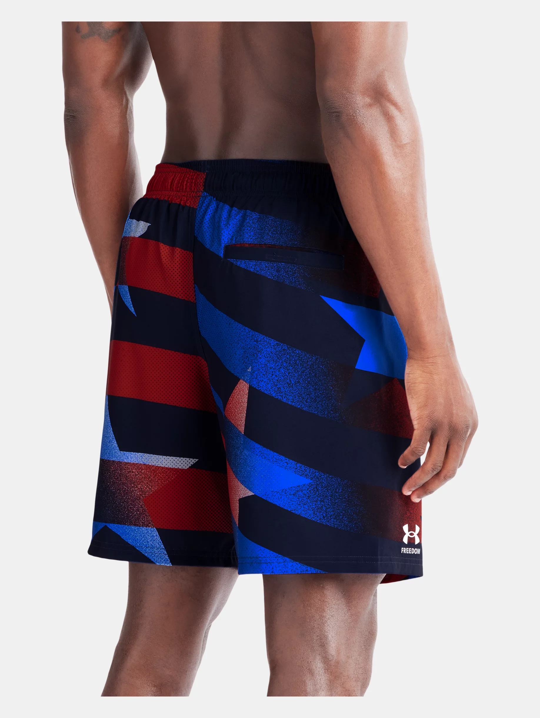 Men's UA Flag Streamer Swim Volley Shorts - 4