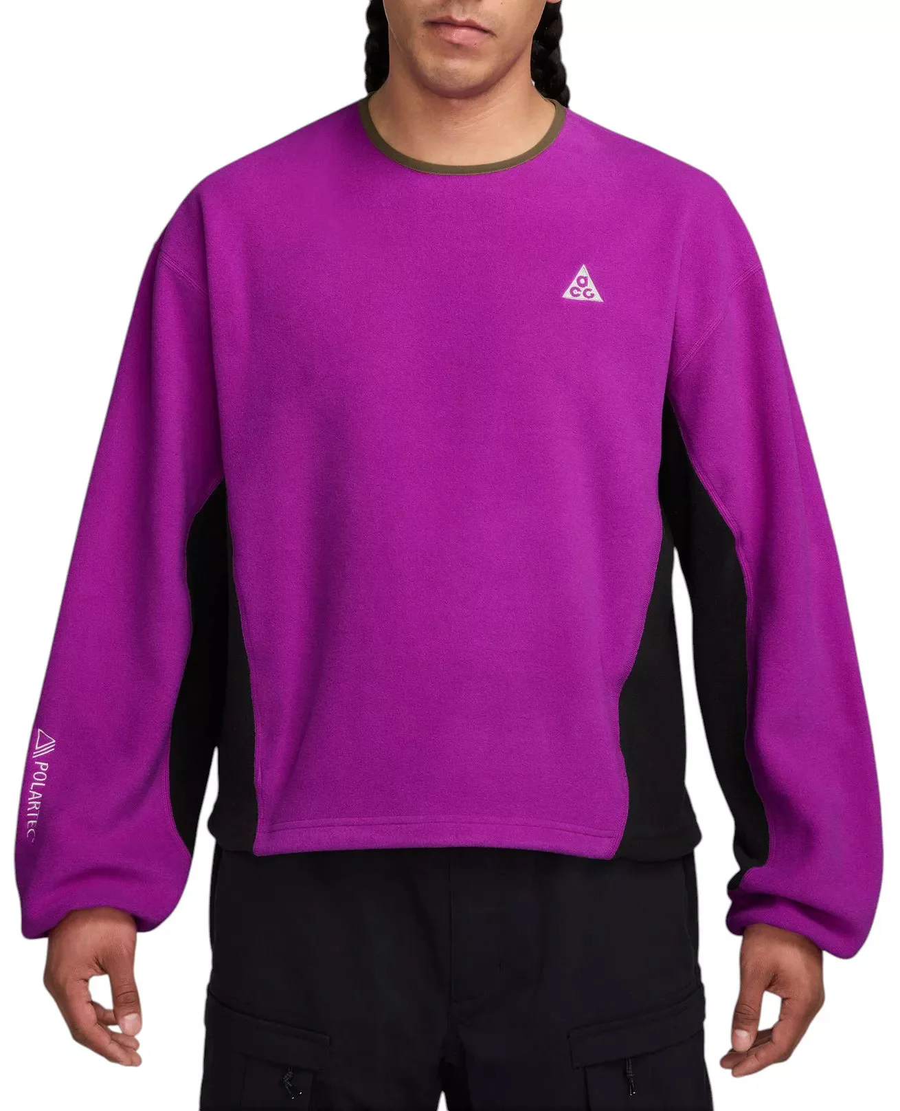 Nike Men's ACG Wolf Tree Crewneck Sweatshirt - 1