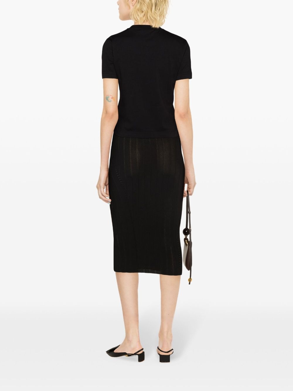 Le T-shirt Gros Grain top - 4