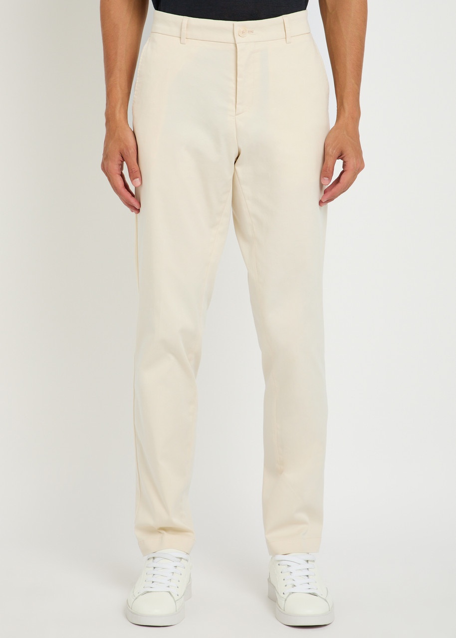 Boss P-genius Tapered Cotton-blend Trousers - 2