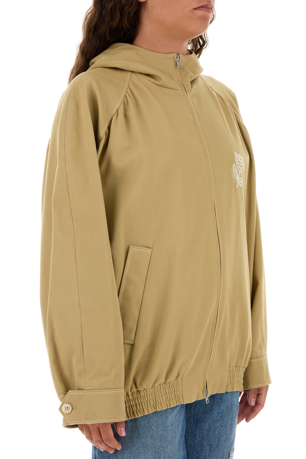 Beige drill jacket - 3