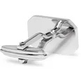 Logo-Engraved Rhodium-Plated Cufflinks - 6