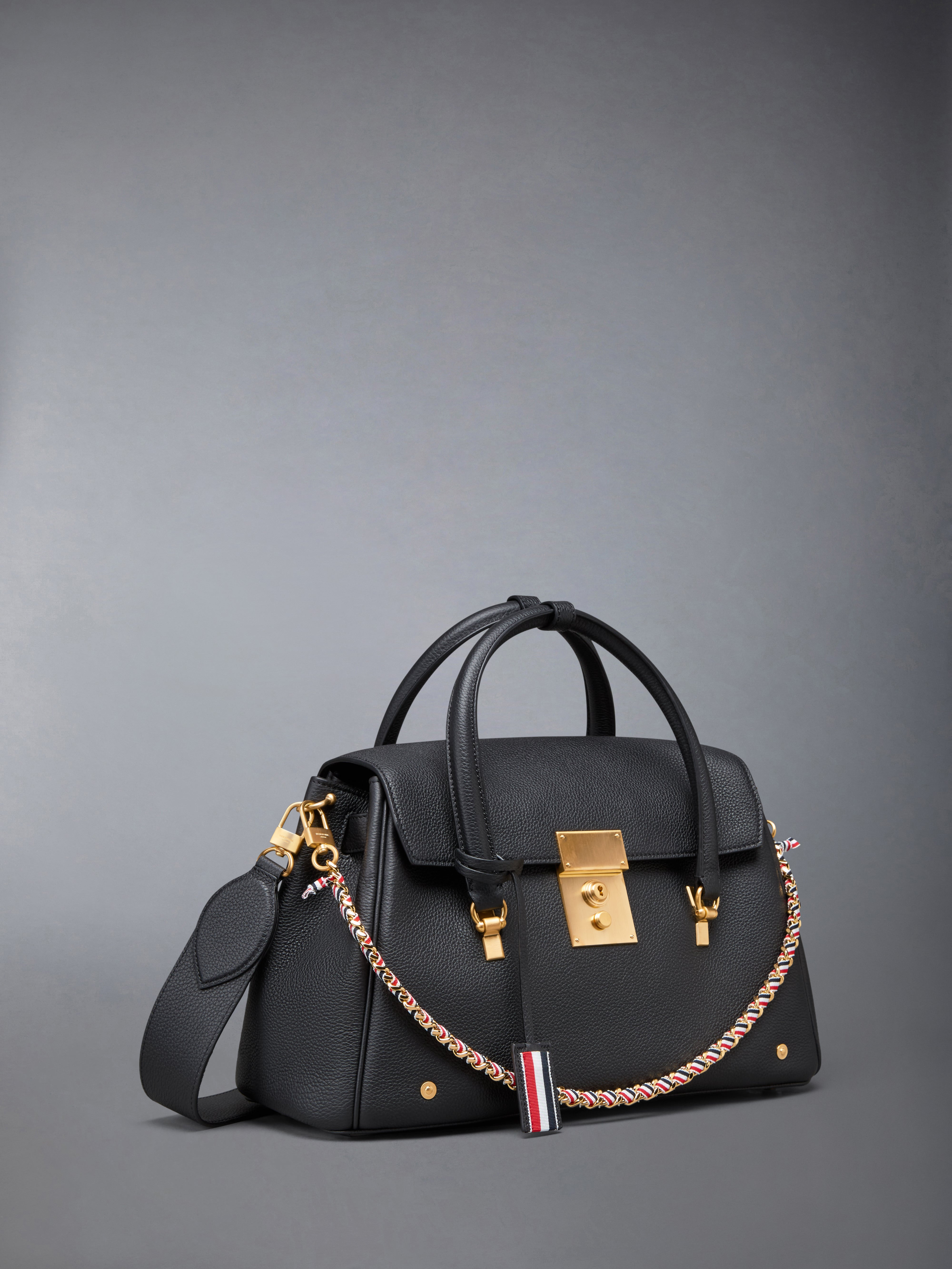 BOLTON BAG IN SOFT PEBBLE GRAIN LEATHER - 2