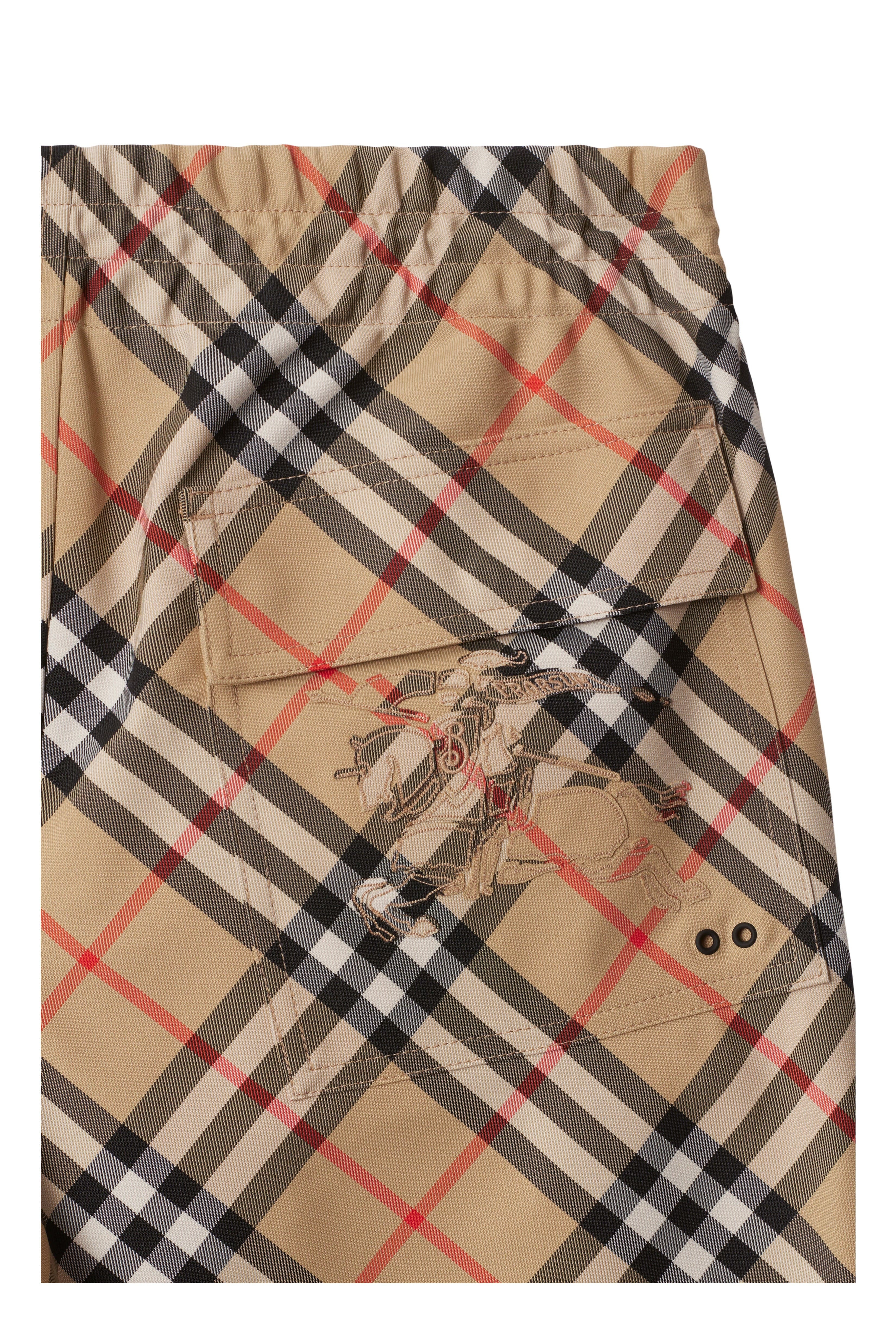 burberry Check Shorts in Sand at Nordstrom - 5