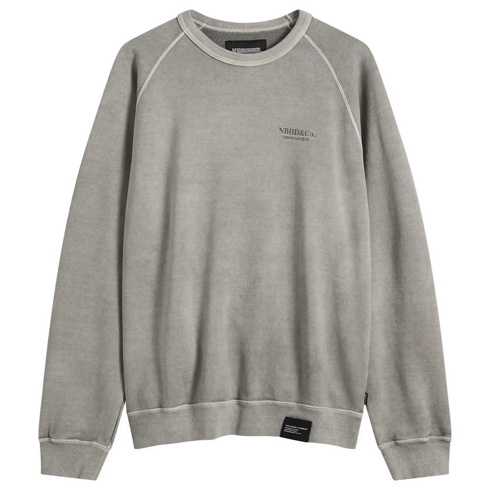Neighborhood Pigment Dyed Logo Sweatshirt - 1