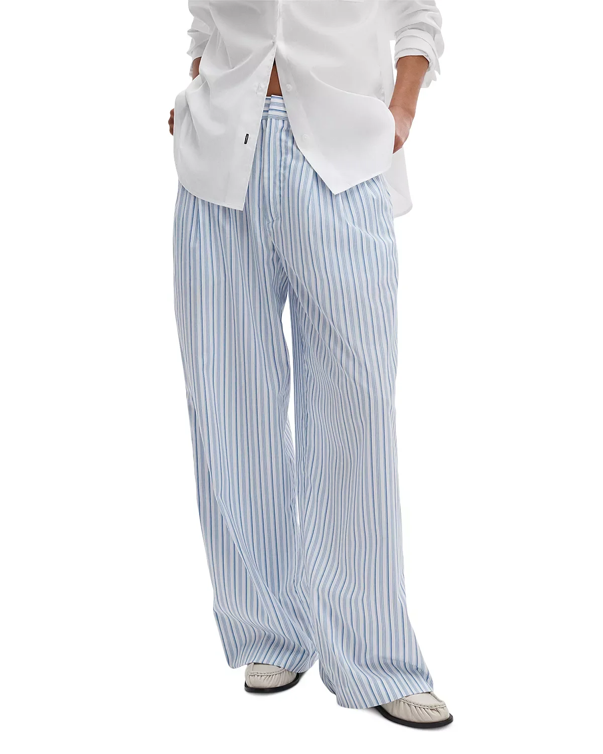 Chappell Stripe Poplin Pants - 1