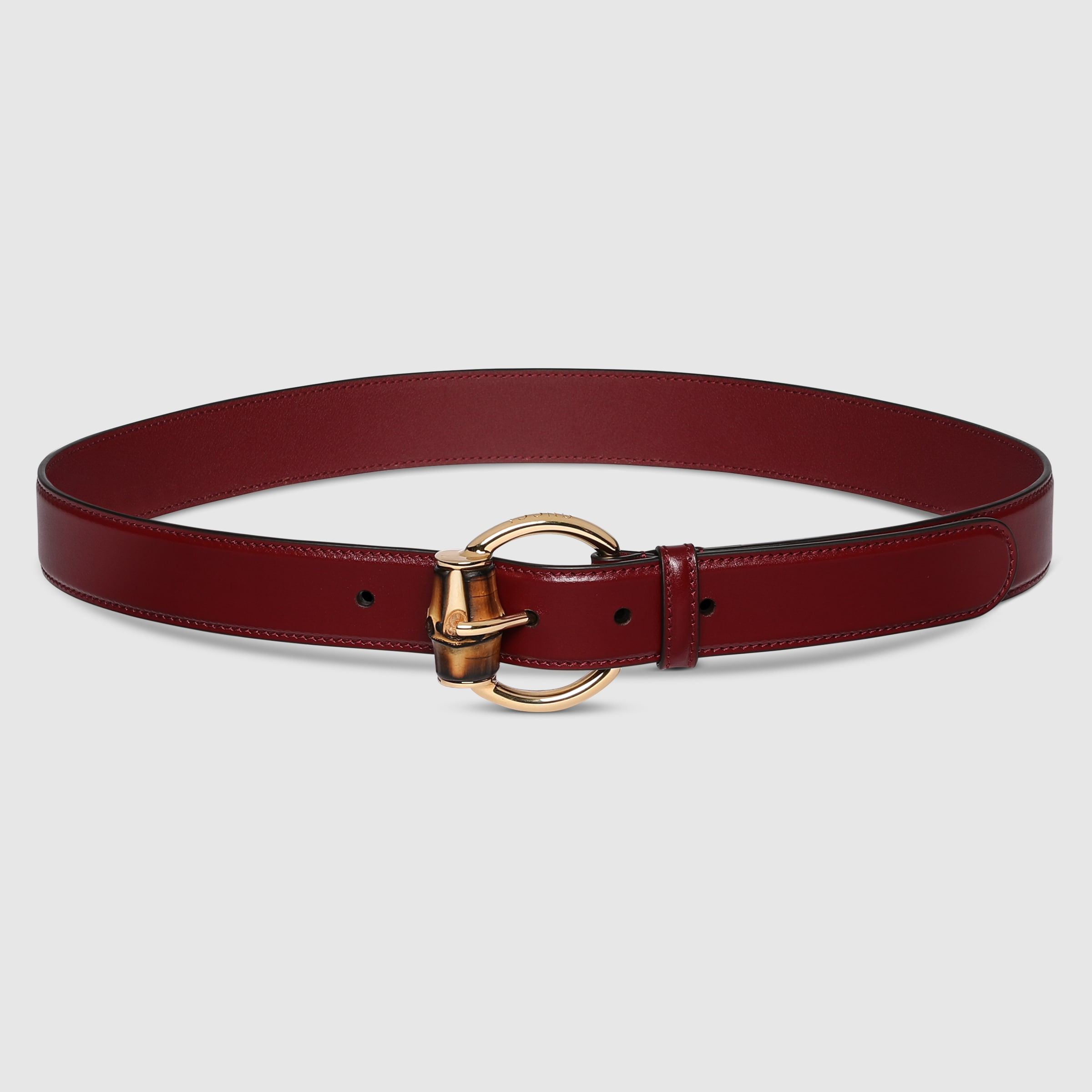 Belt with bamboo detail buckle - 1