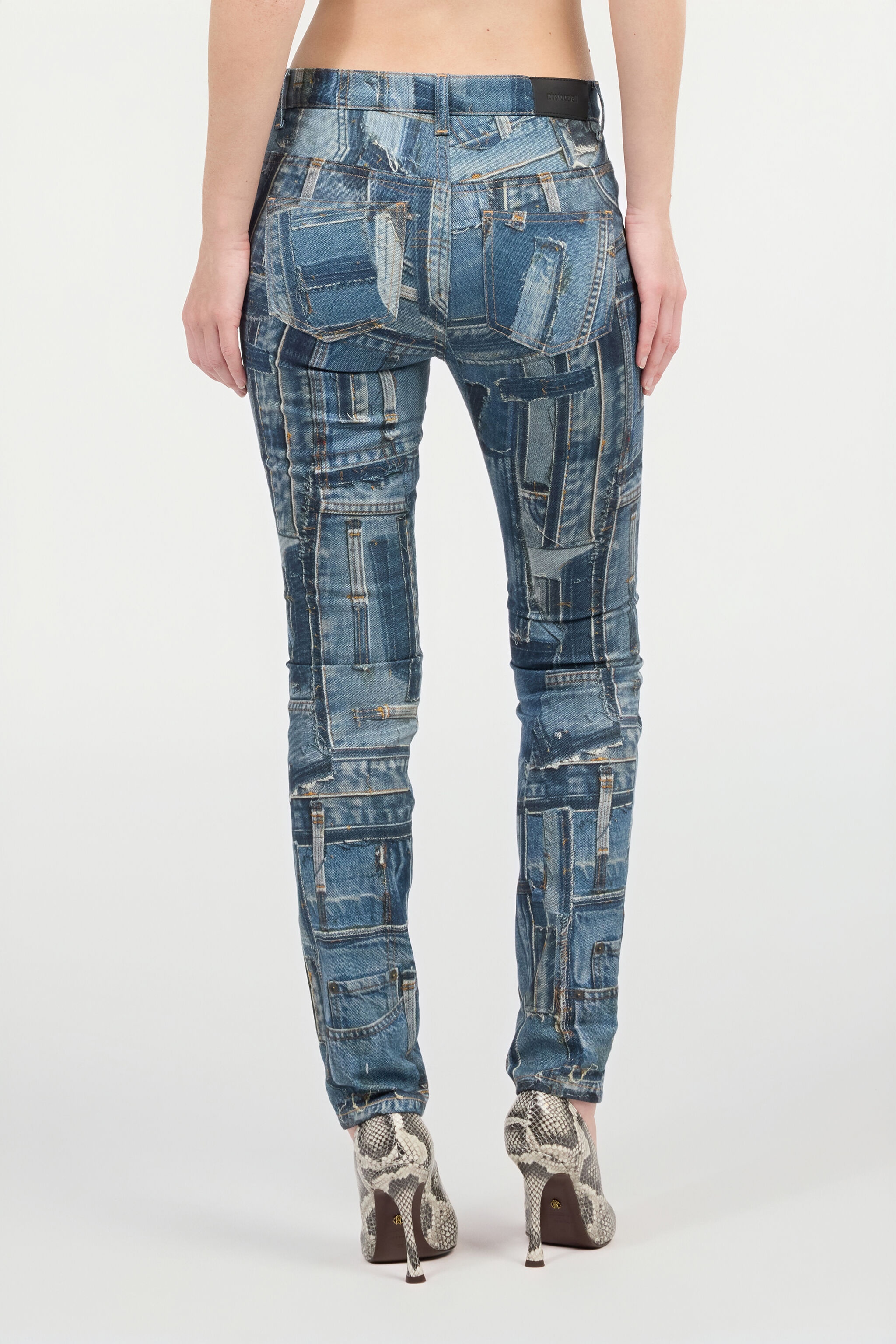 Skinny Patchwork Capsule Collection Jeans - 4