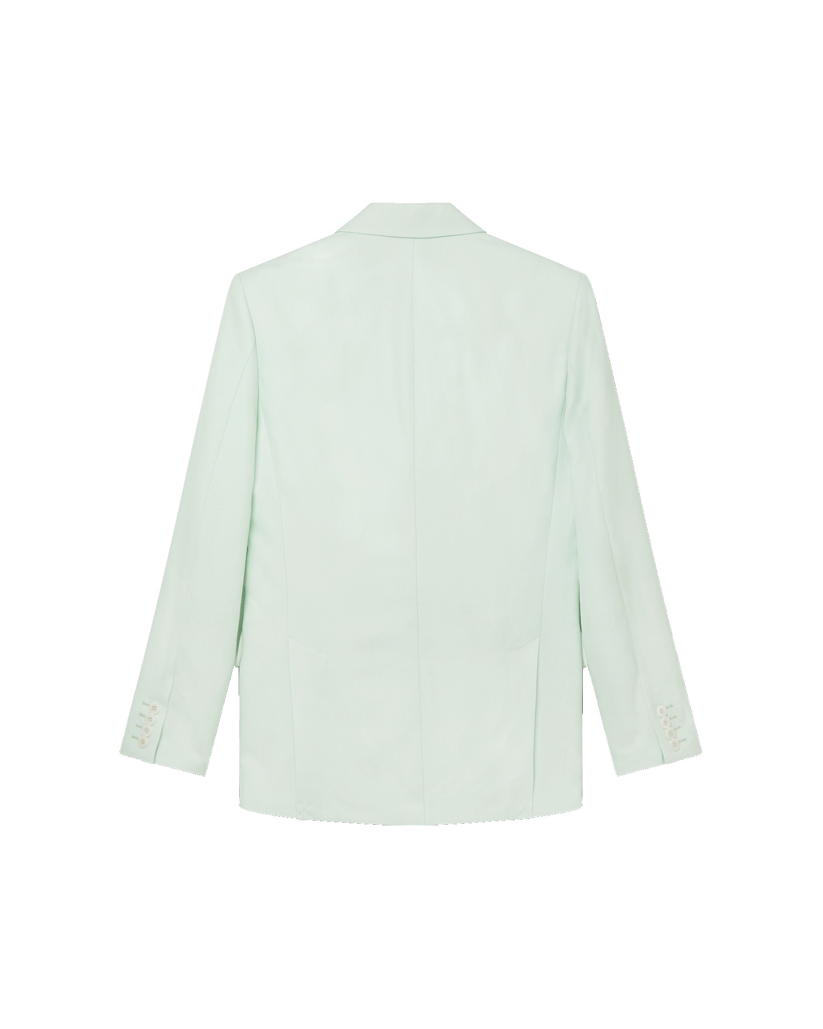 Mint Memphis Pinstripe Double Breasted Blazer - 2