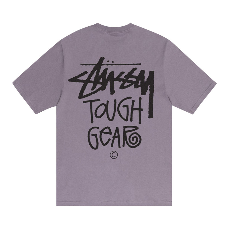 Stüssy Stussy Tough Gear Tee 'Mauve' outlook