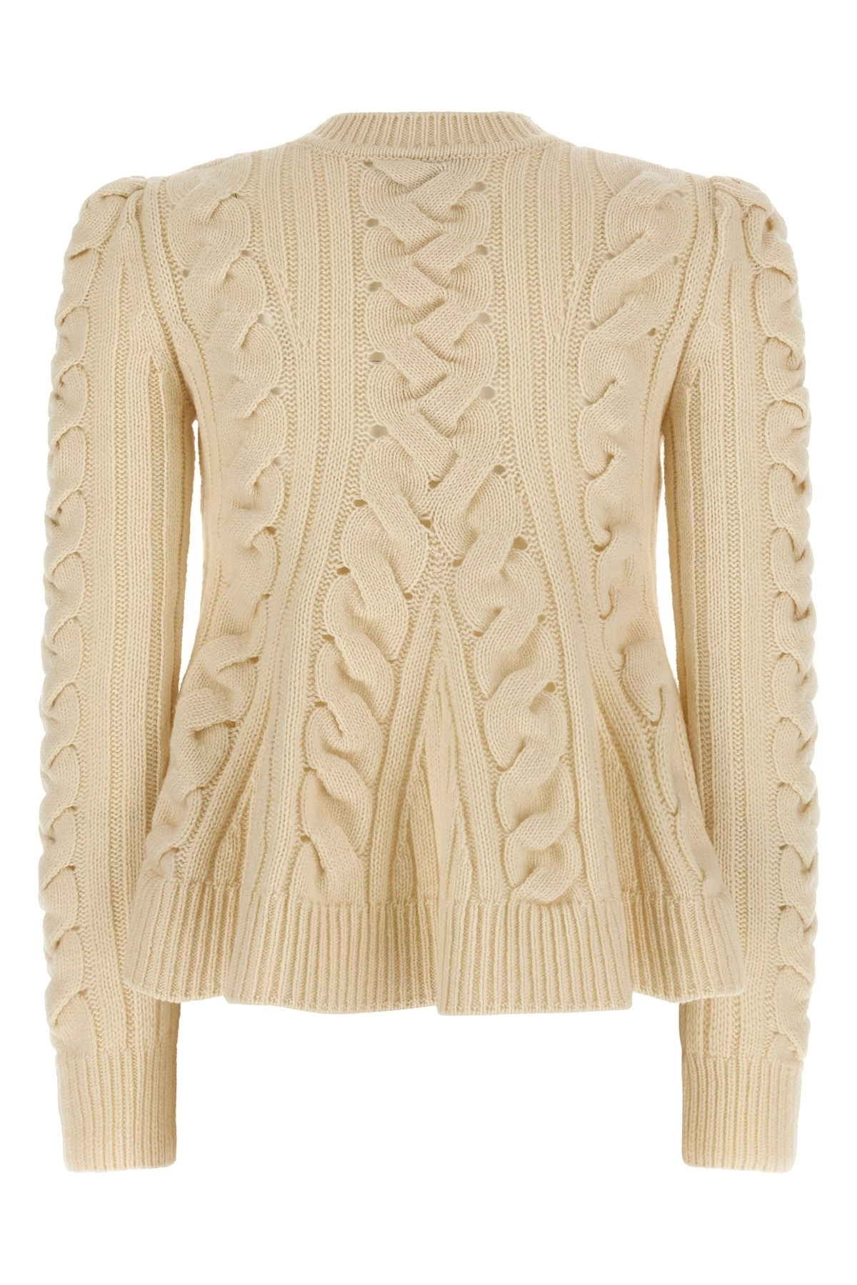'Peplum Cable' sweater - 2