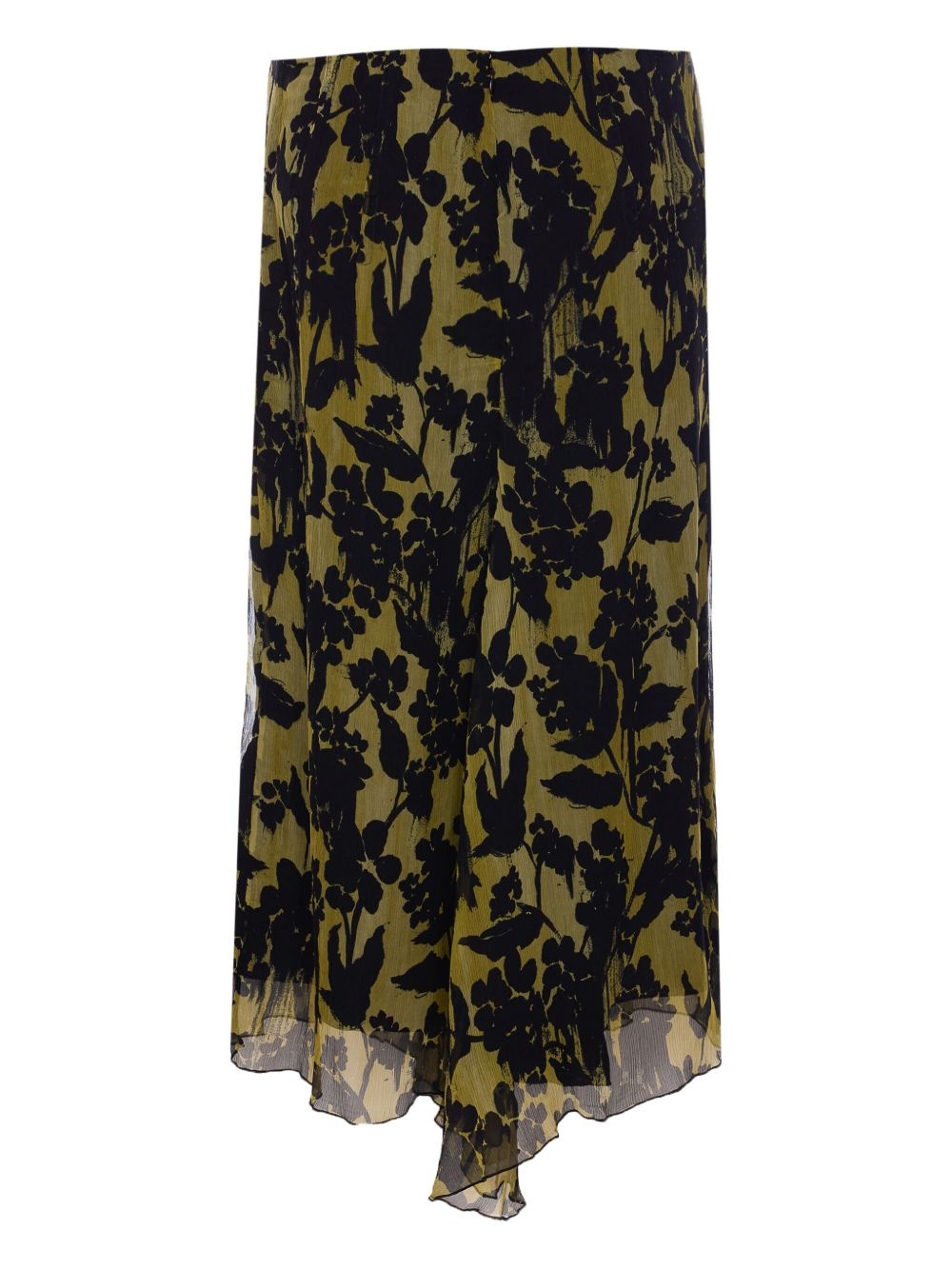 silk midi skirt - 2