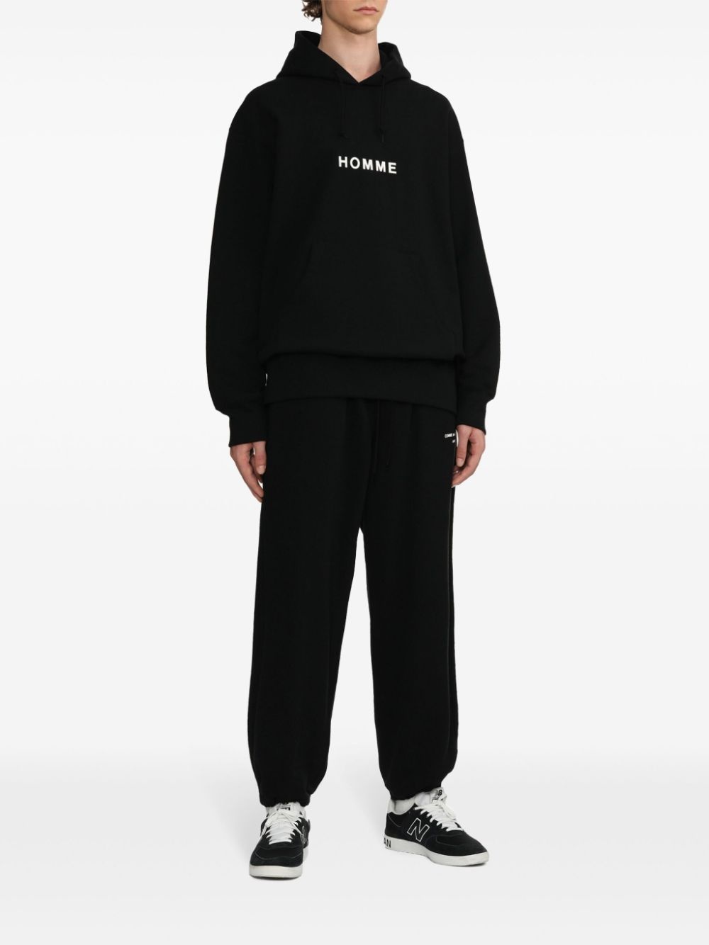 logo-print hoodie - 2