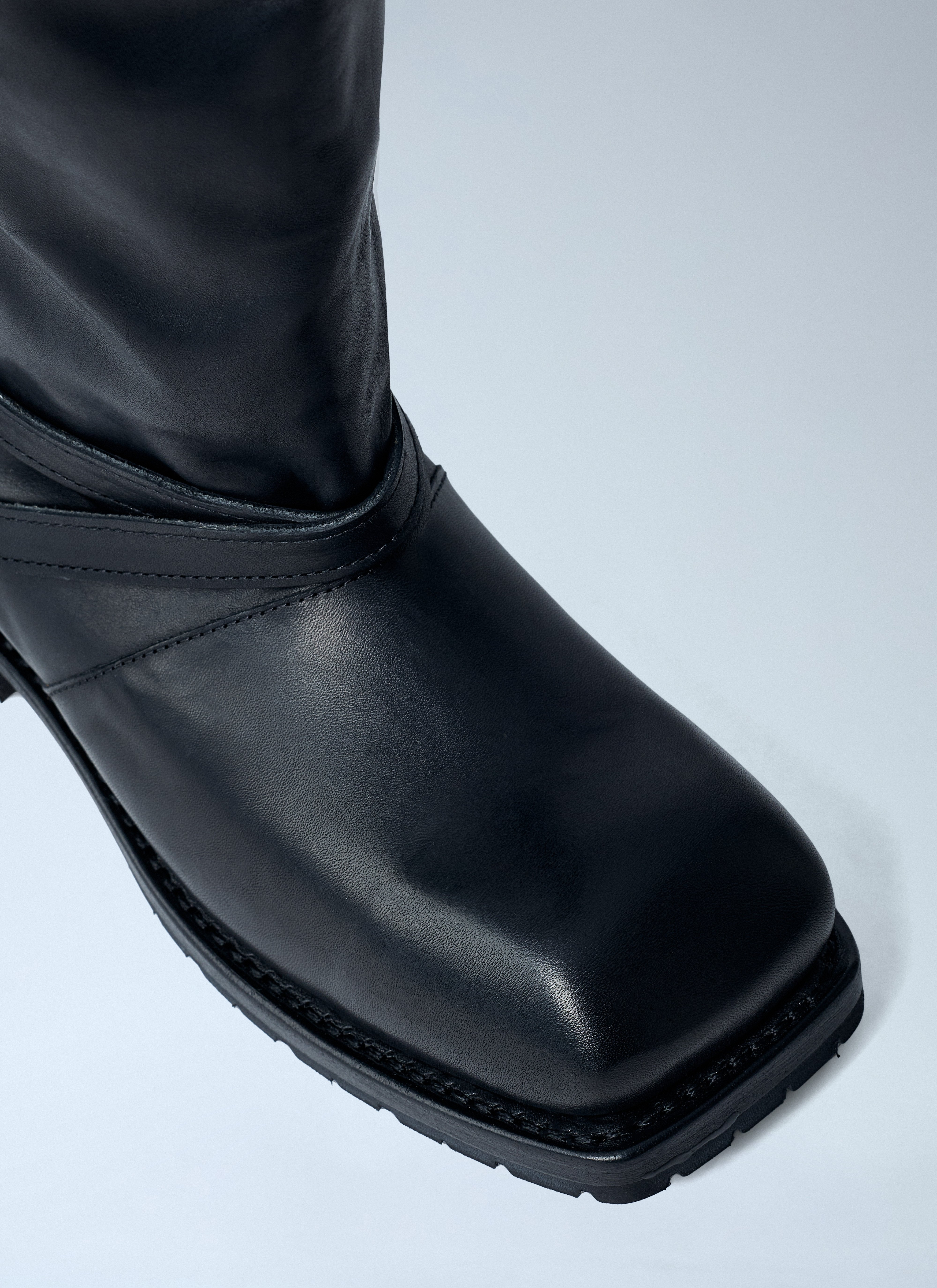 Our Legacy Women High Engine Leather Boots - 3
