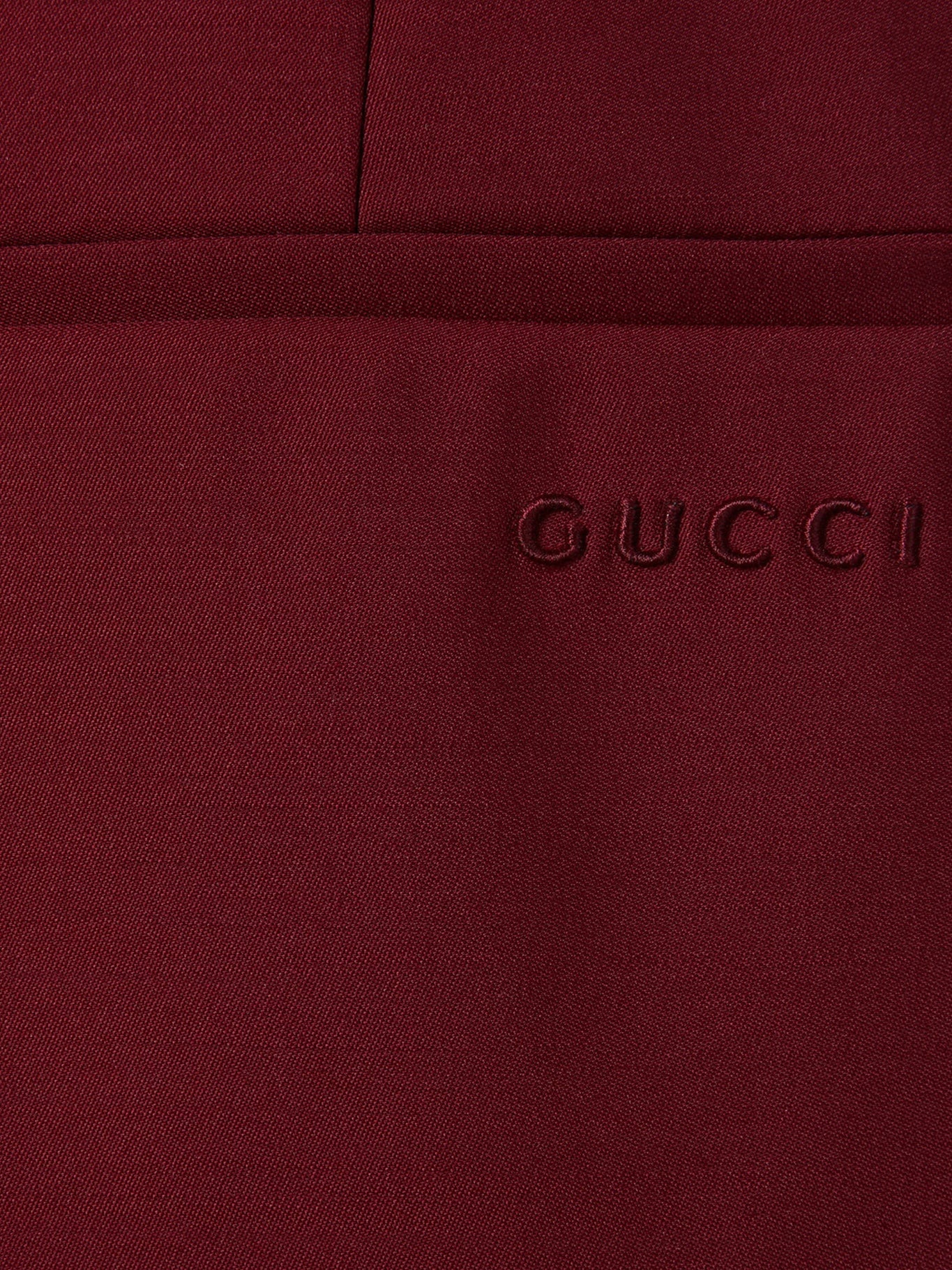 OVERSIZE LOW WAIST PETITE FIT WOOL PANT - 5