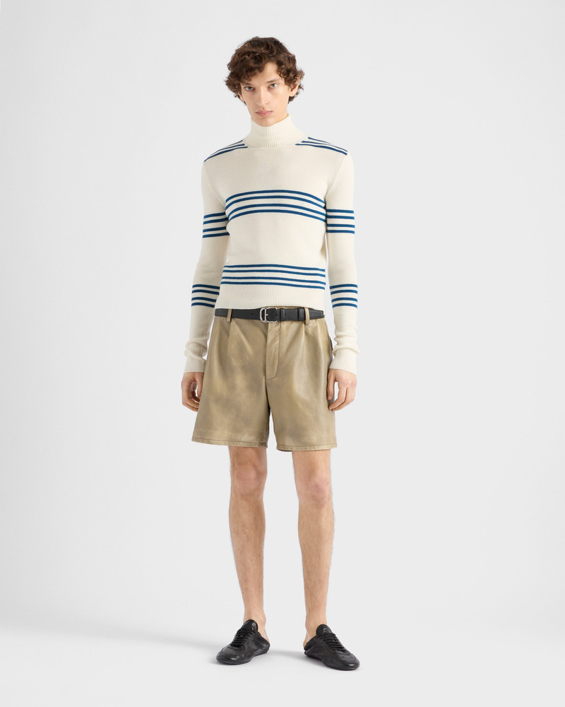 Prada Nappa leather Bermudas outlook