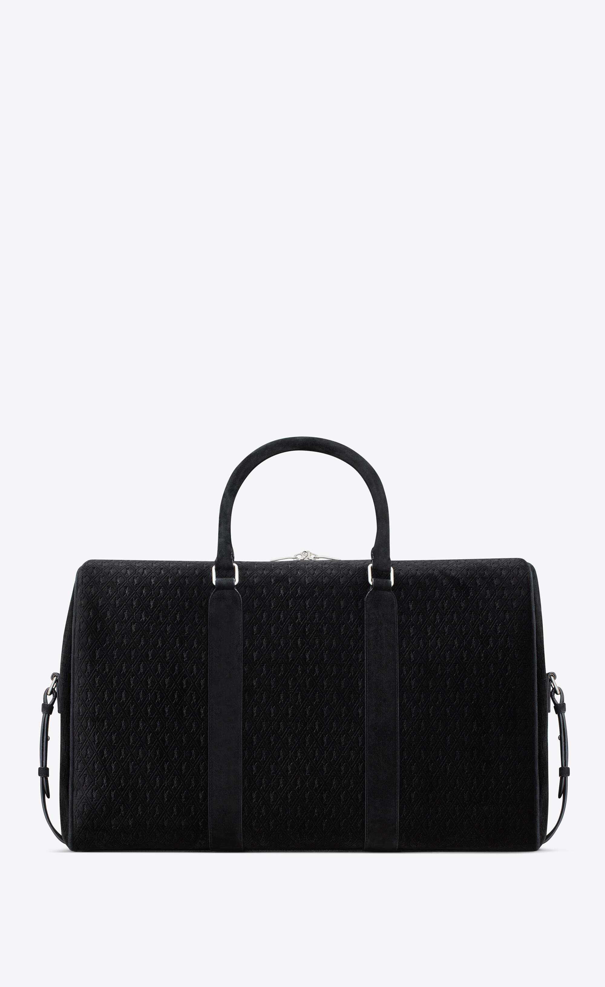 le monogramme 48h duffle in velvet and leather - 2