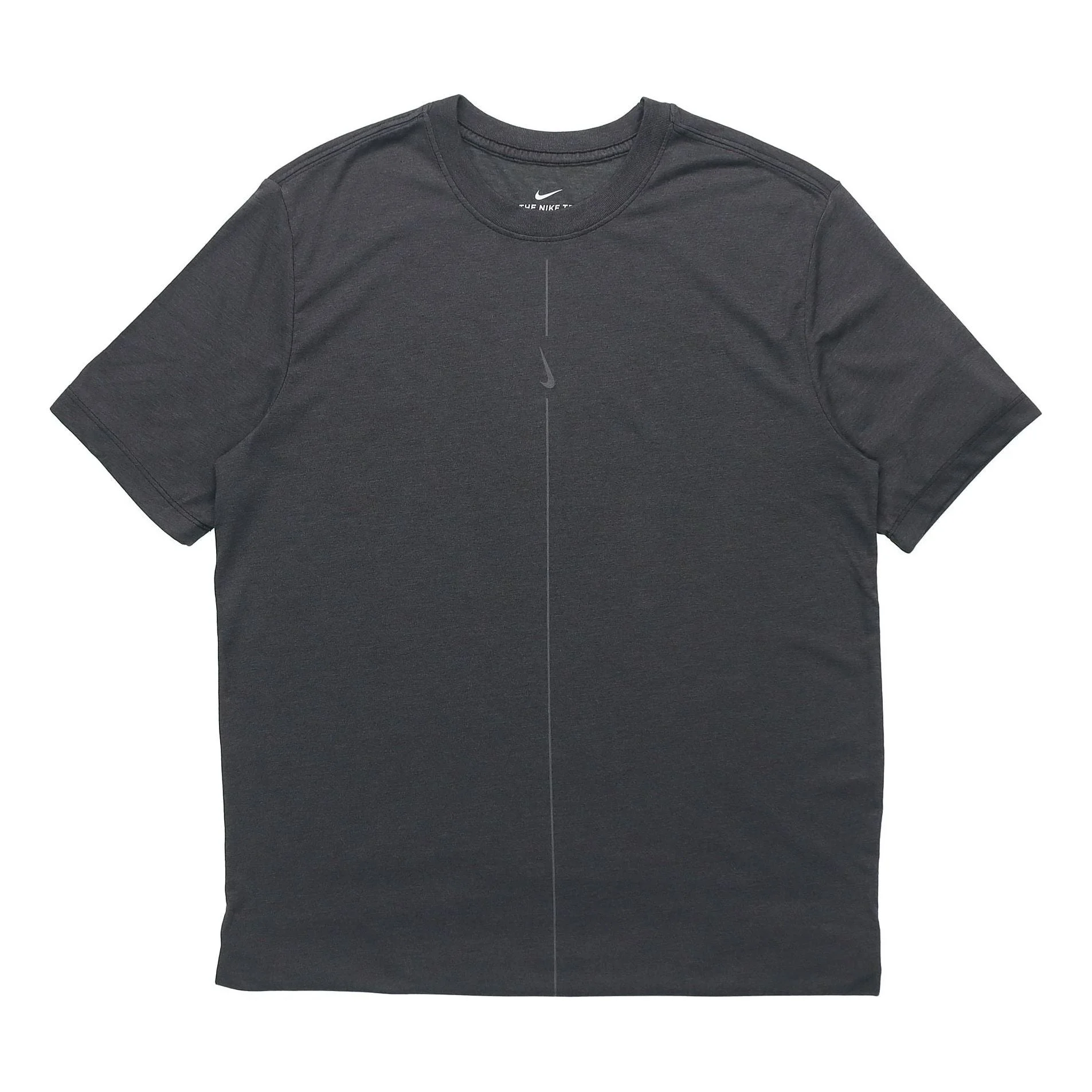 Nike Yoga Dri-FIT Solid Color Quick Dry Sports Short Sleeve Black DJ9651-010 - 1