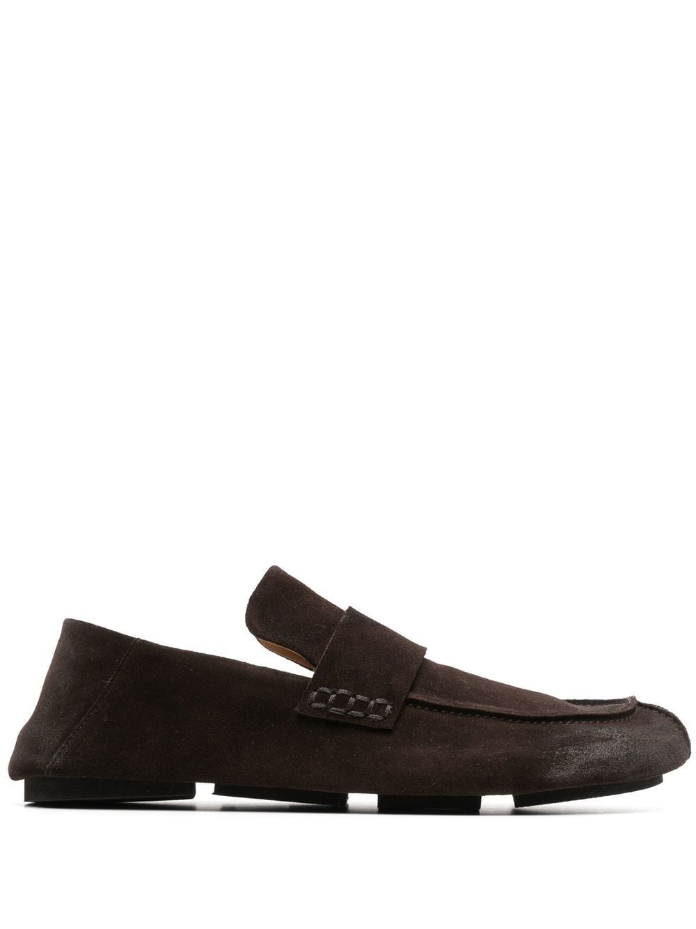 calf-suede loafers - 1