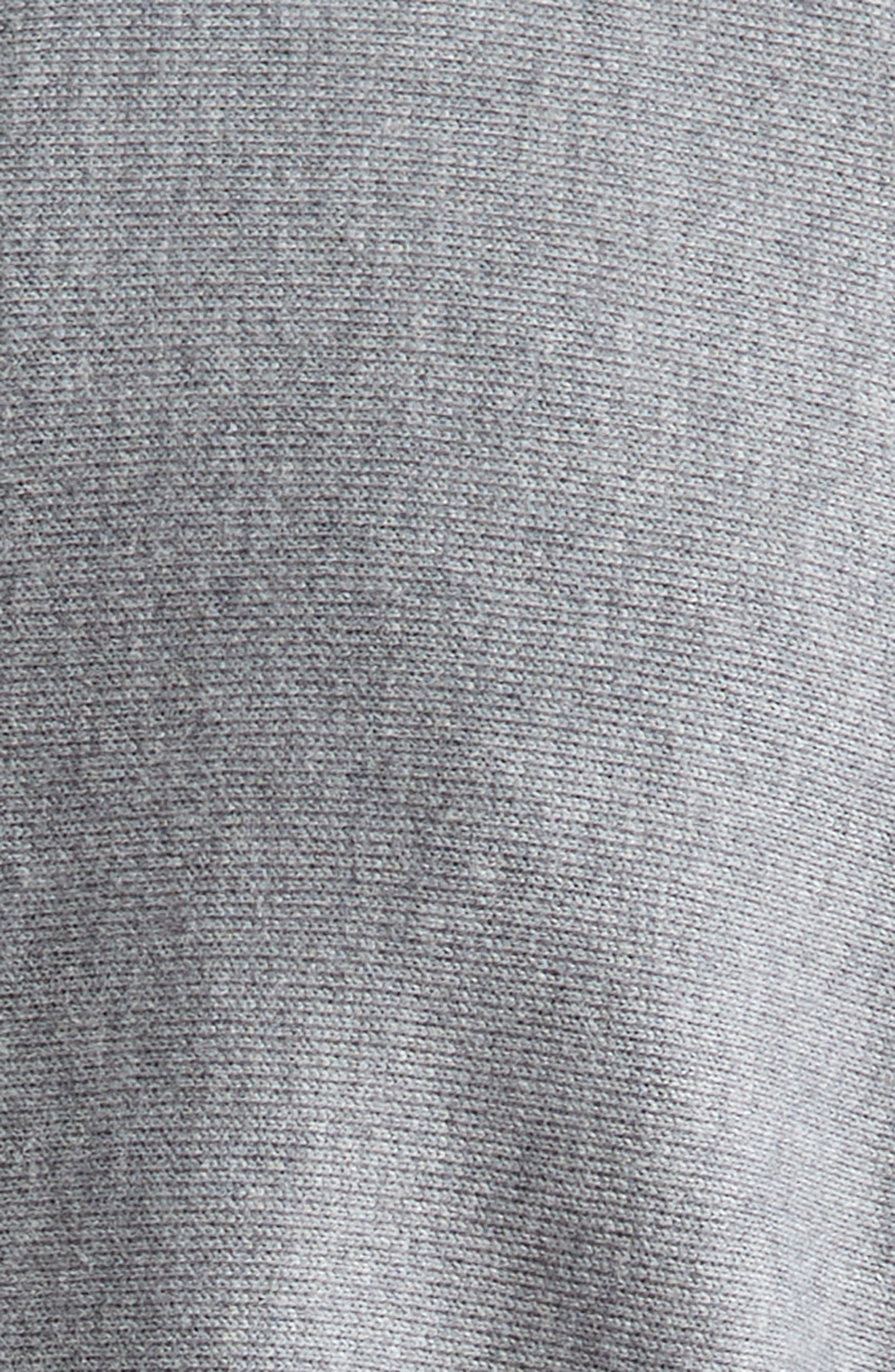 Thom Browne Double Face Knit Cotton Sack Jacket in Medium Grey at Nordstrom - 6