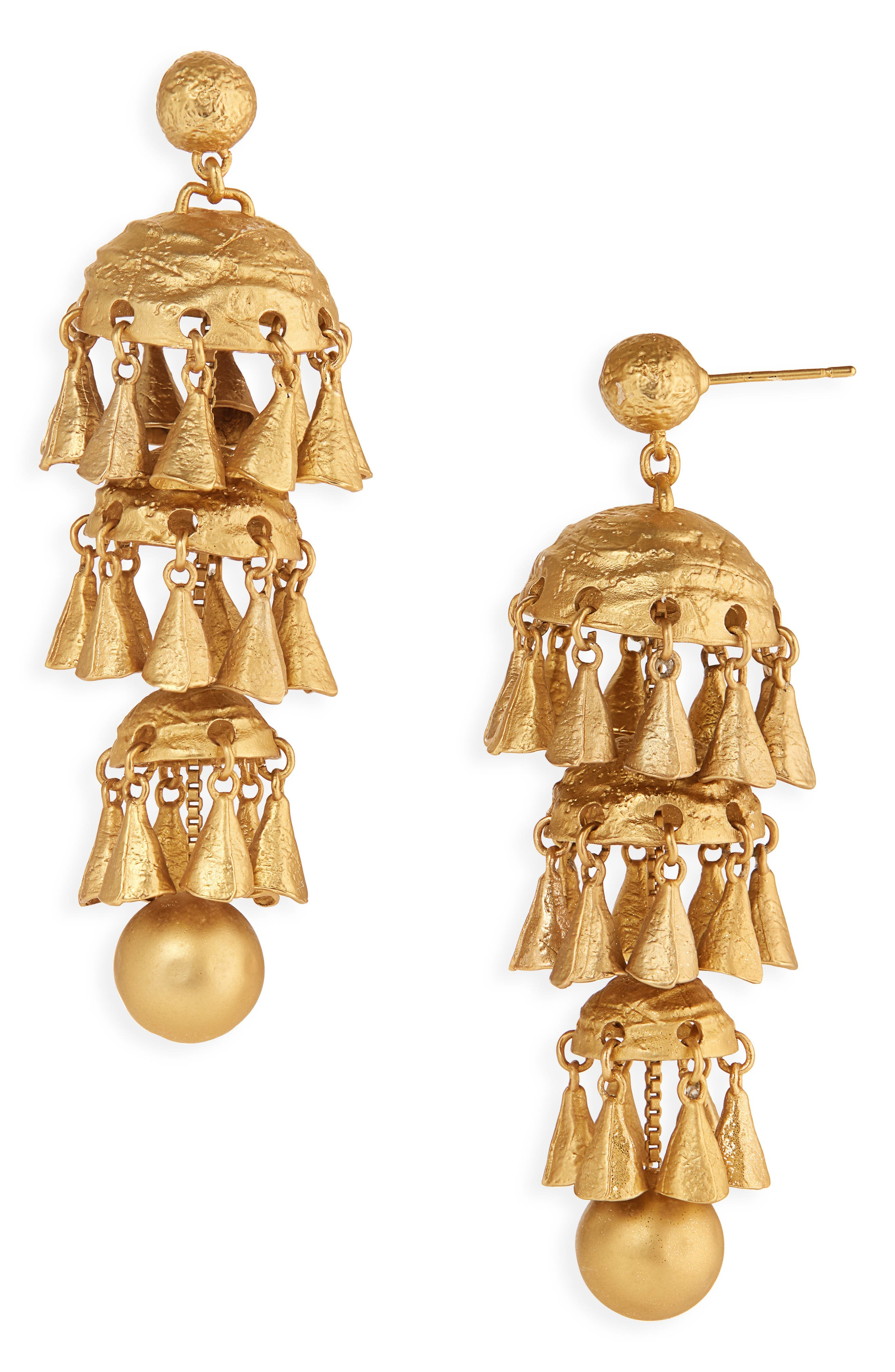 Zimmermann Whimsy Chandelier Earrings in Antique Gold at Nordstrom - 1