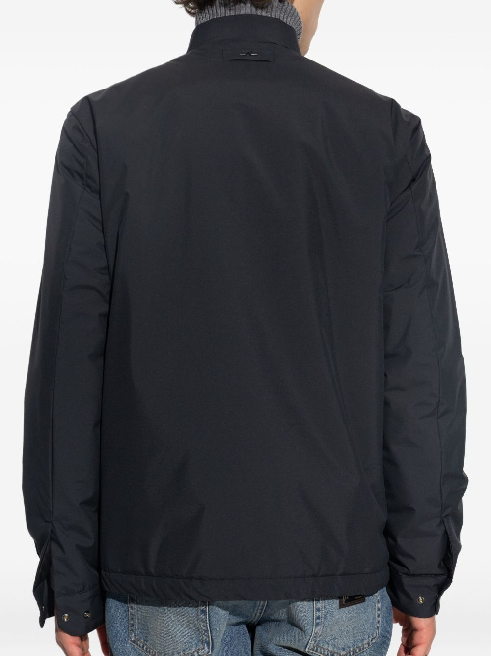 buttoned panelled jacket - 4