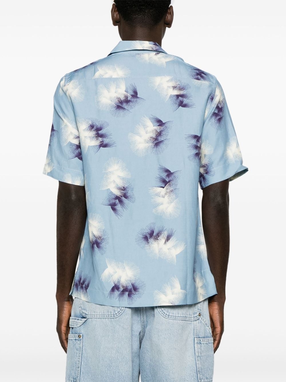 graphic-print short-sleeve shirt - 4