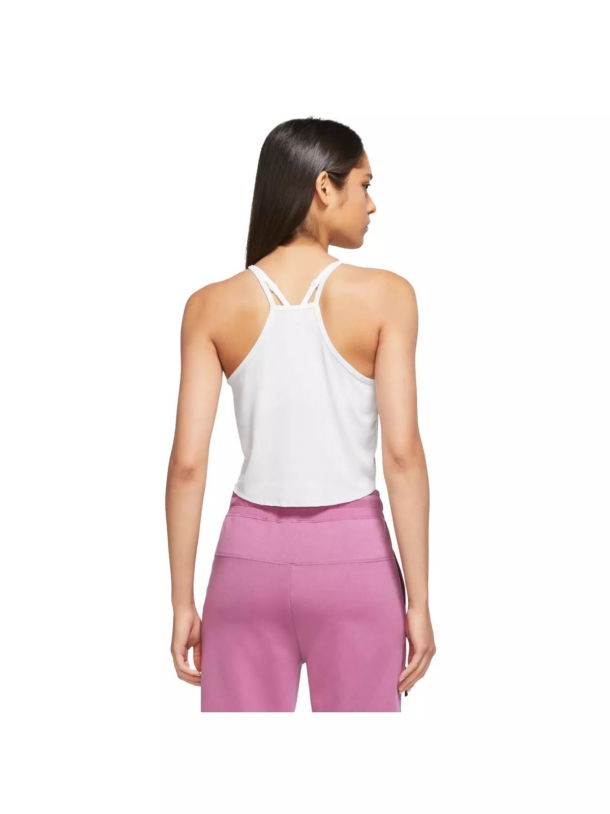 Women's Sportswear Essentials Ribbed Cami Tank Top-White - 2