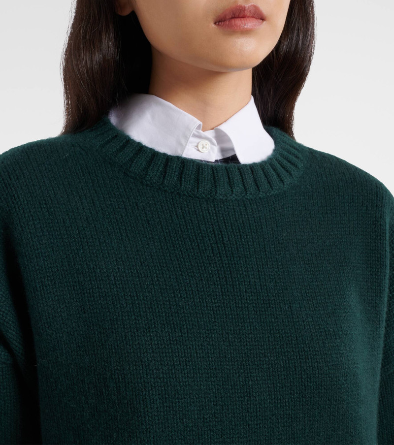 Lovely ribbed-knit cashmere sweater 4