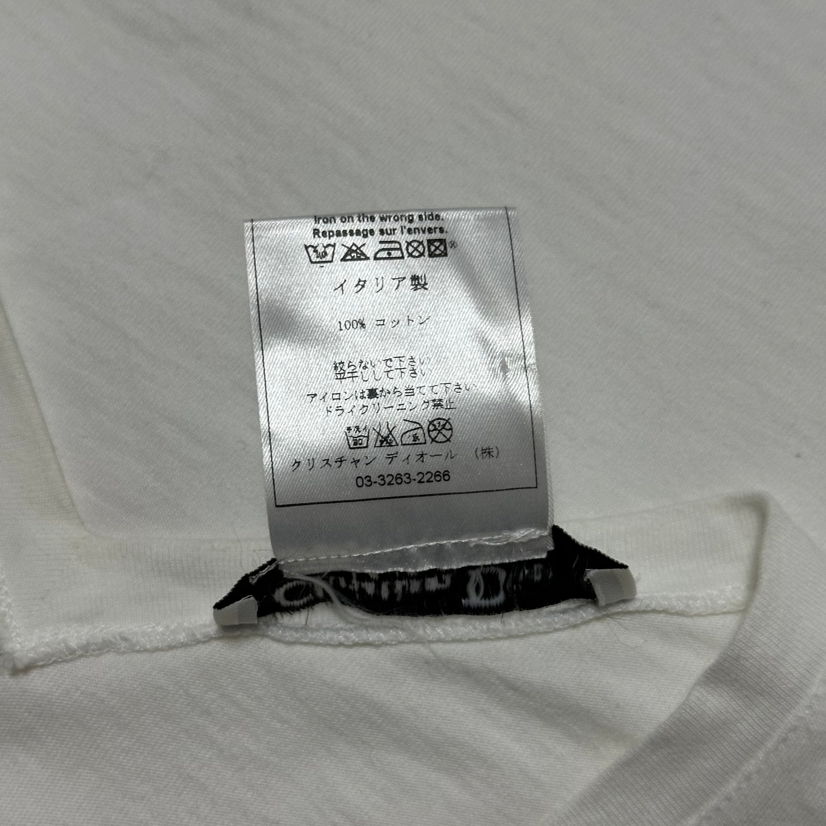 CHRISTIAN DIOR Fall Winter 2003 "J'ADORE DIOR" V-neck T-Shirt - 7