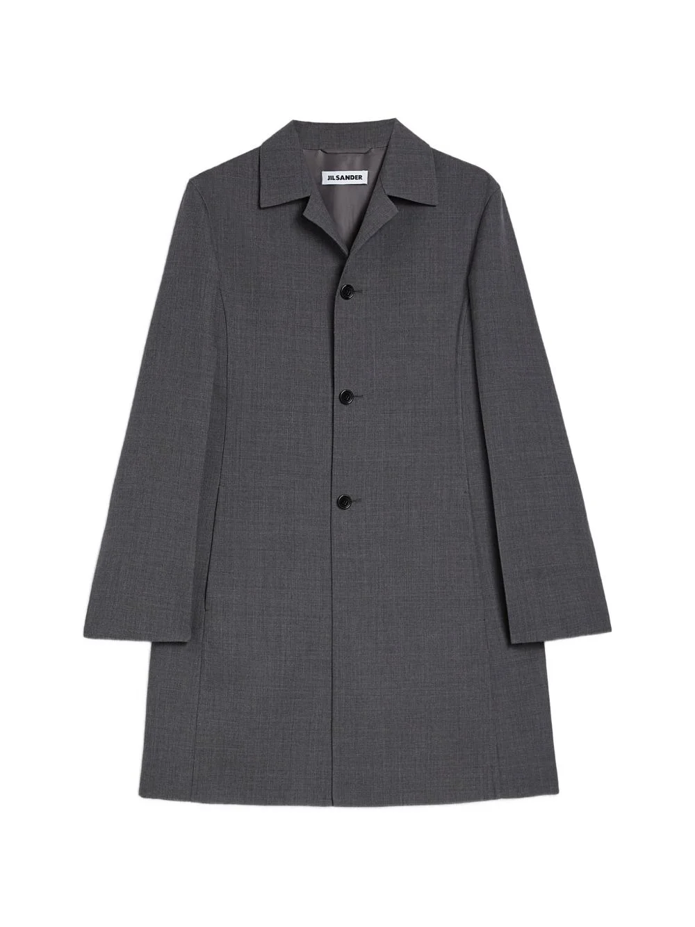 single-breasted coat - 1