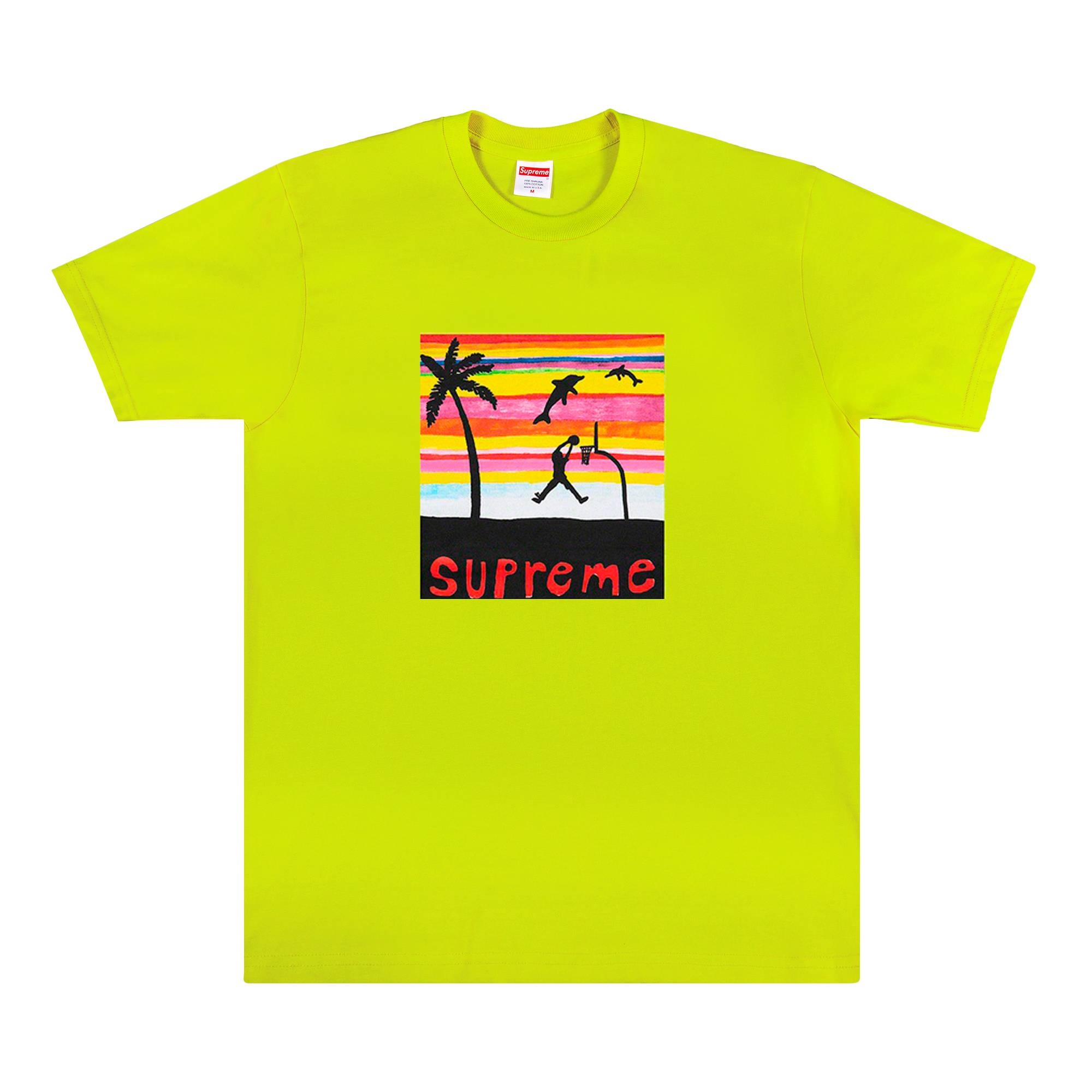 Supreme Dunk Tee 'Bright Green' - 1