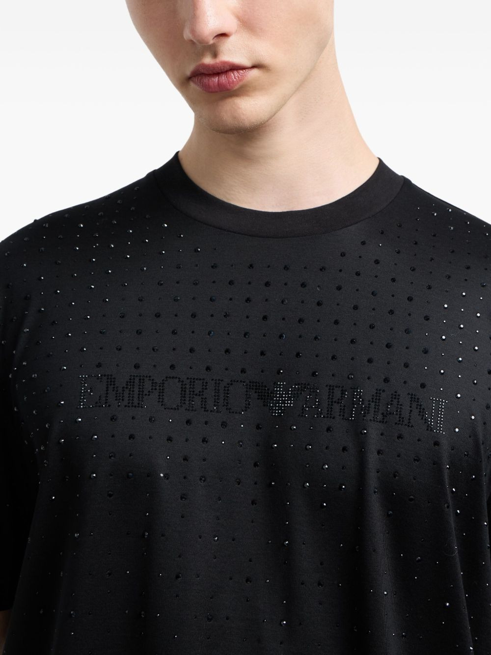 crystal-embellished T-shirt - 4