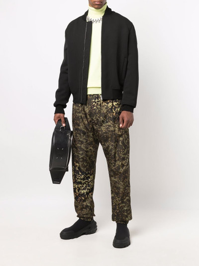 Givenchy leopard-print trousers outlook