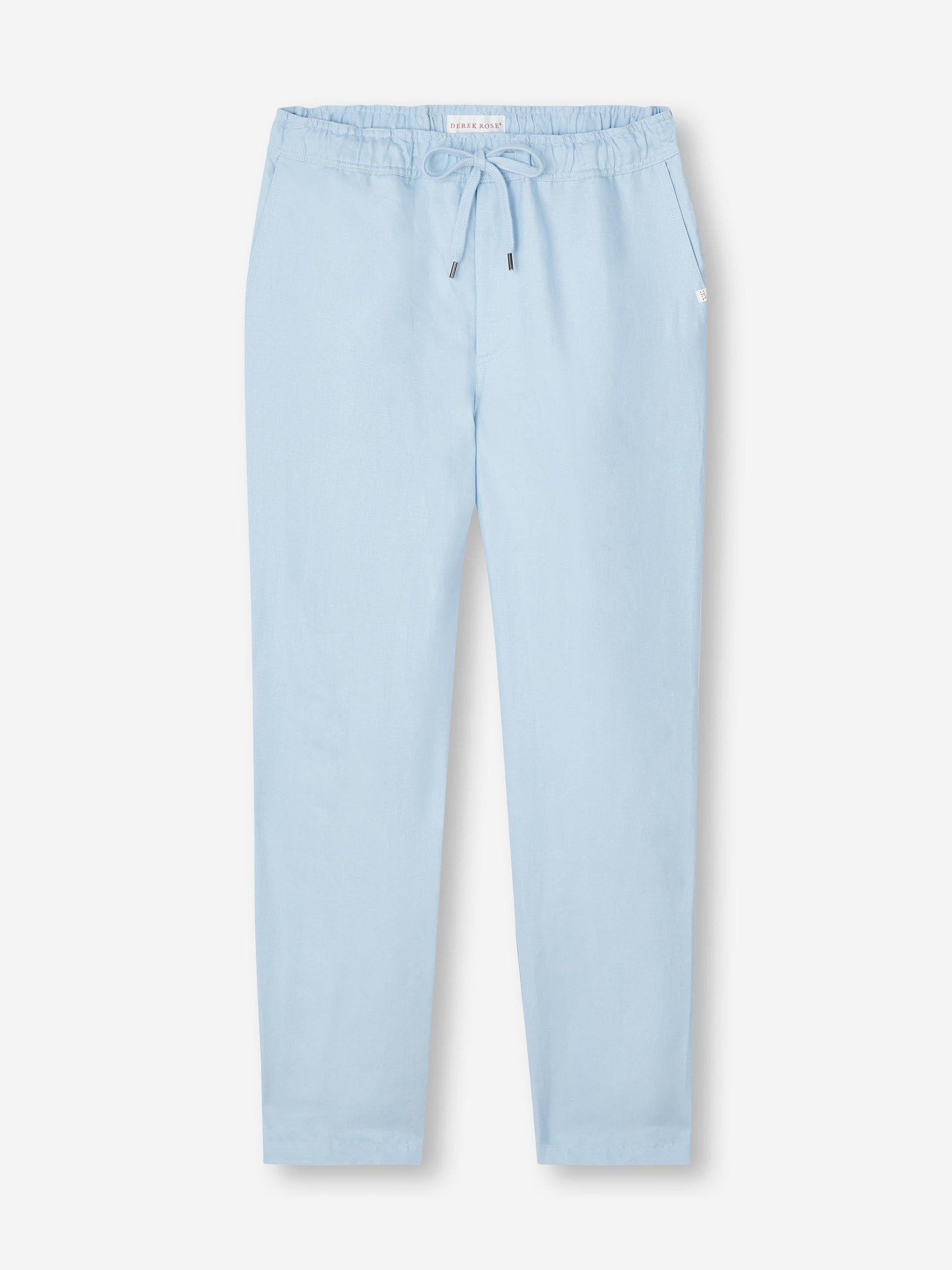 Men's Trousers Sydney 2 Linen Blue - 2