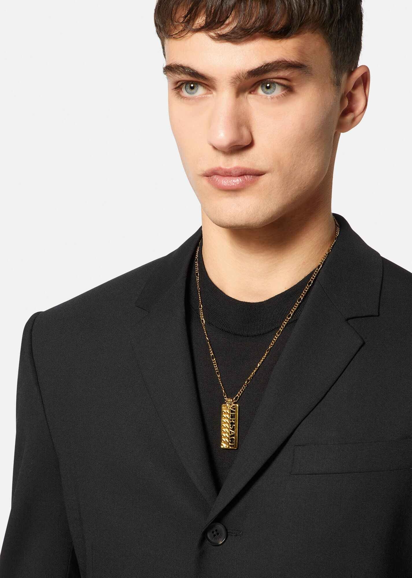 Logo Pendant Necklace - 2