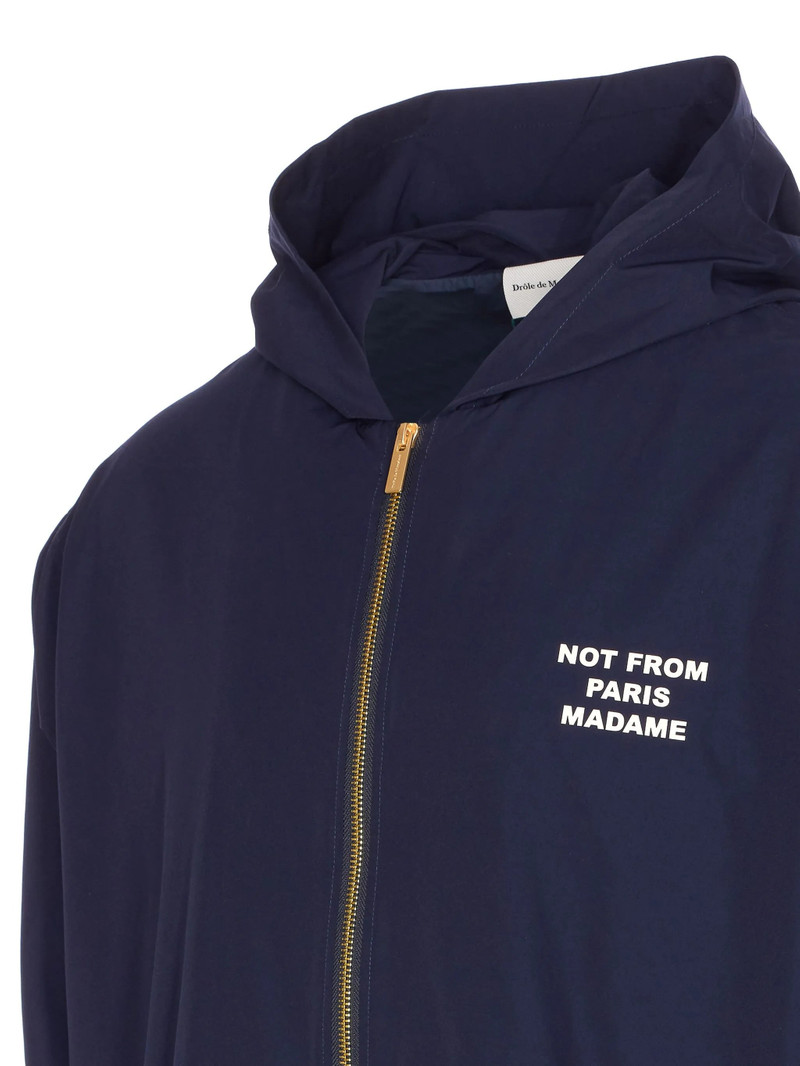 Drôle de Monsieur Drole De Monsieur Hooded Slogan Jacket outlook