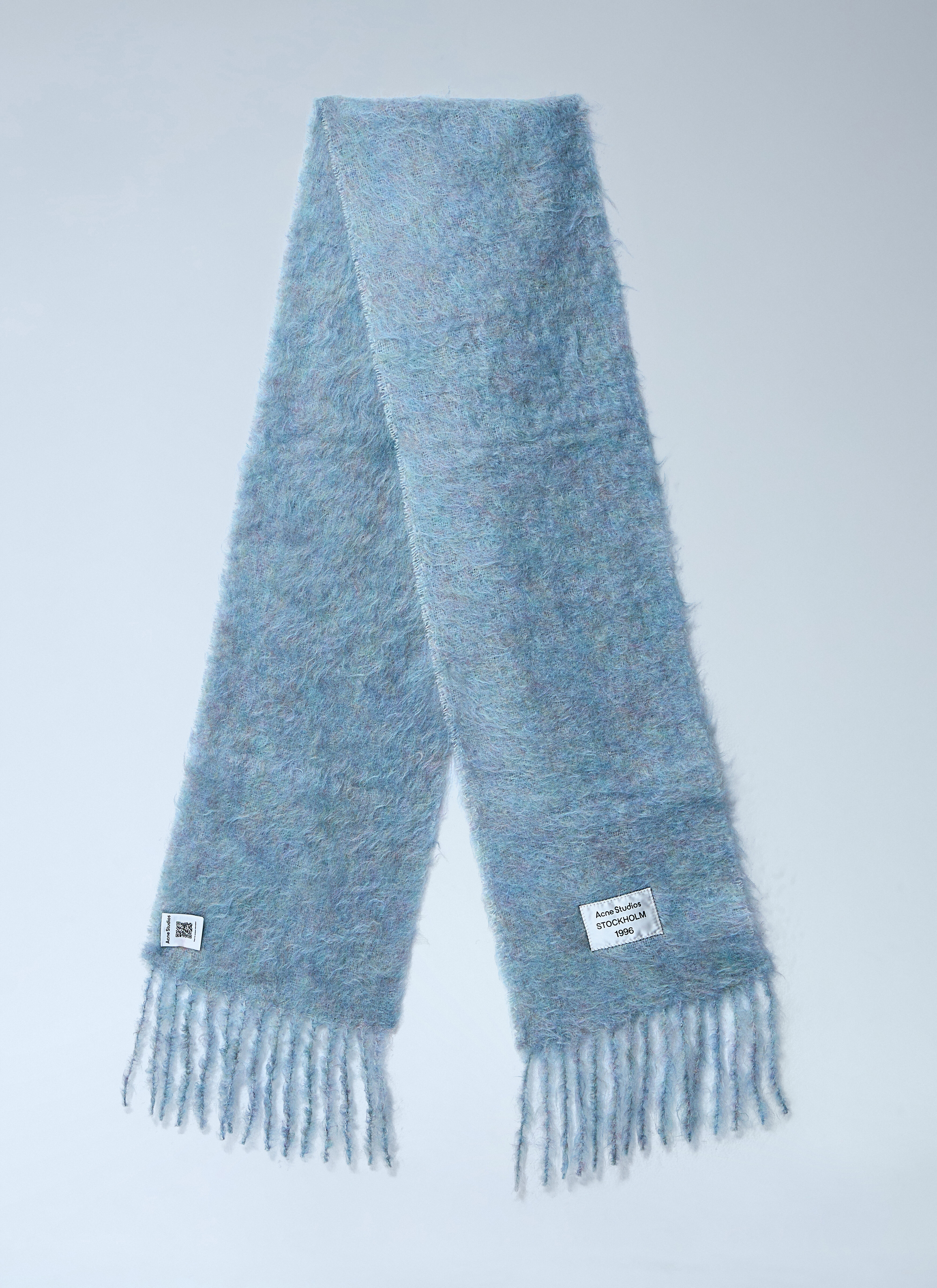 Fringed Wool-Blend Scarf - 2