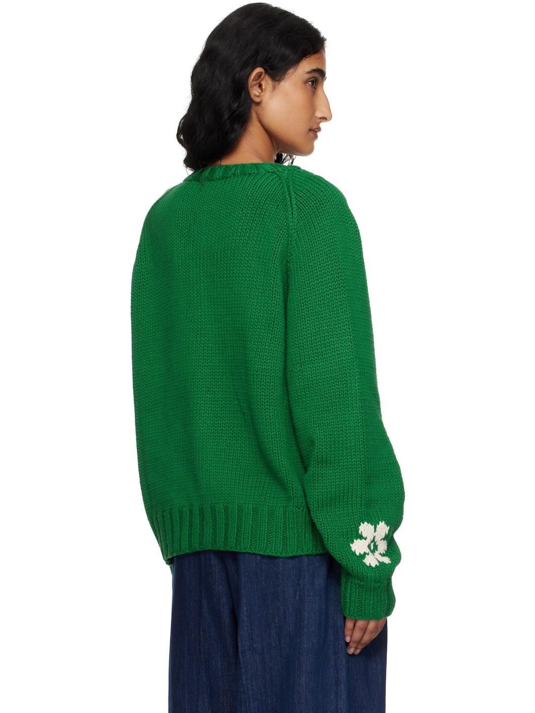 SSENSE Exclusive Green Atomic Cardigan - 3