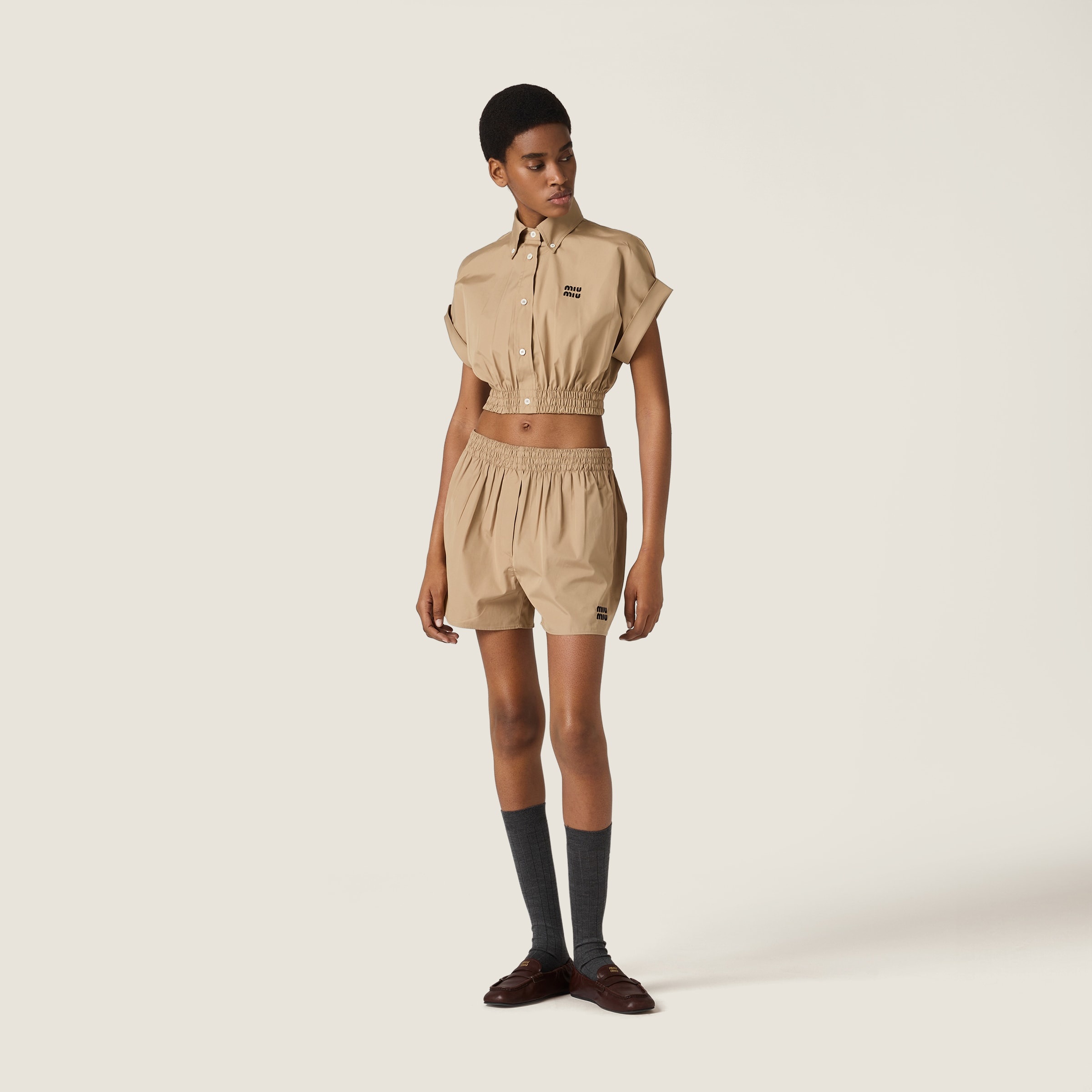 Poplin shorts - 2