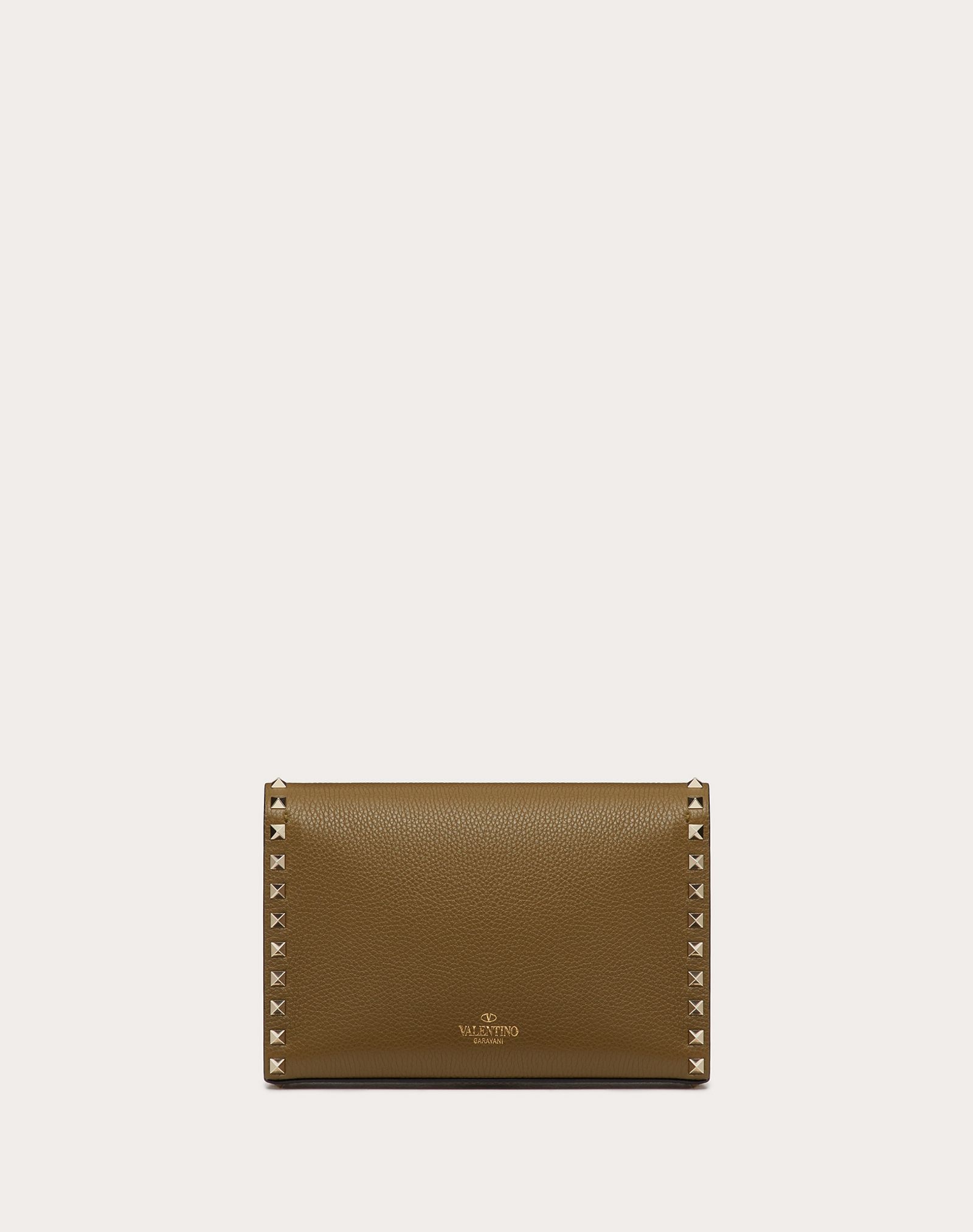 Small Rockstud Grainy Calfskin Crossbody Bag - 3