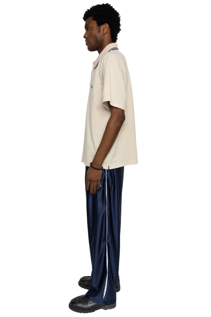 NEEDLES Regular Collar Polo Cotton Pique - Beige outlook