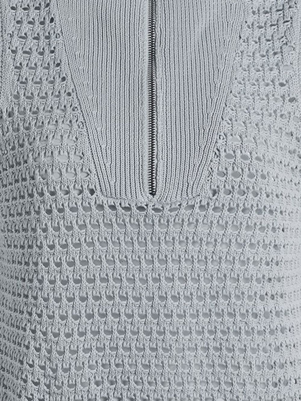 half-zip knitted vest - 2