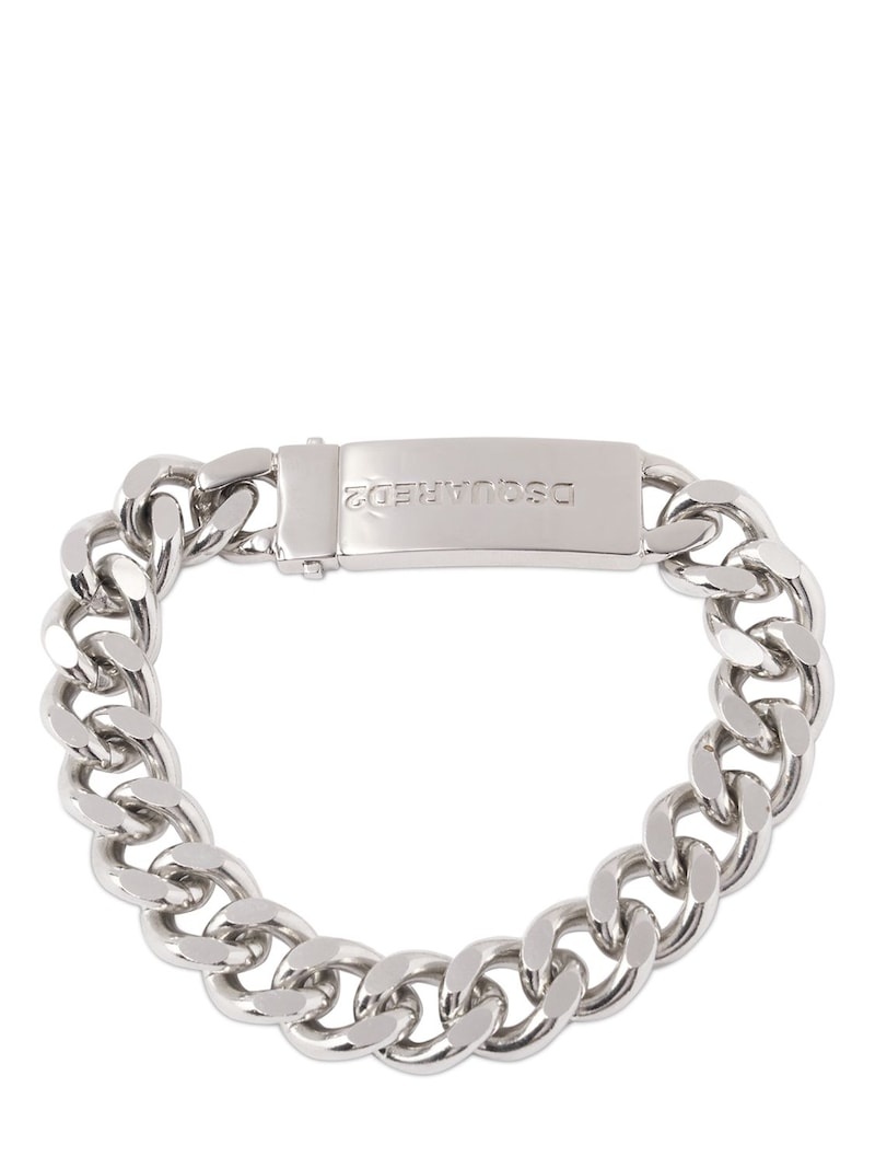 Chained2 brass chain bracelet - 3