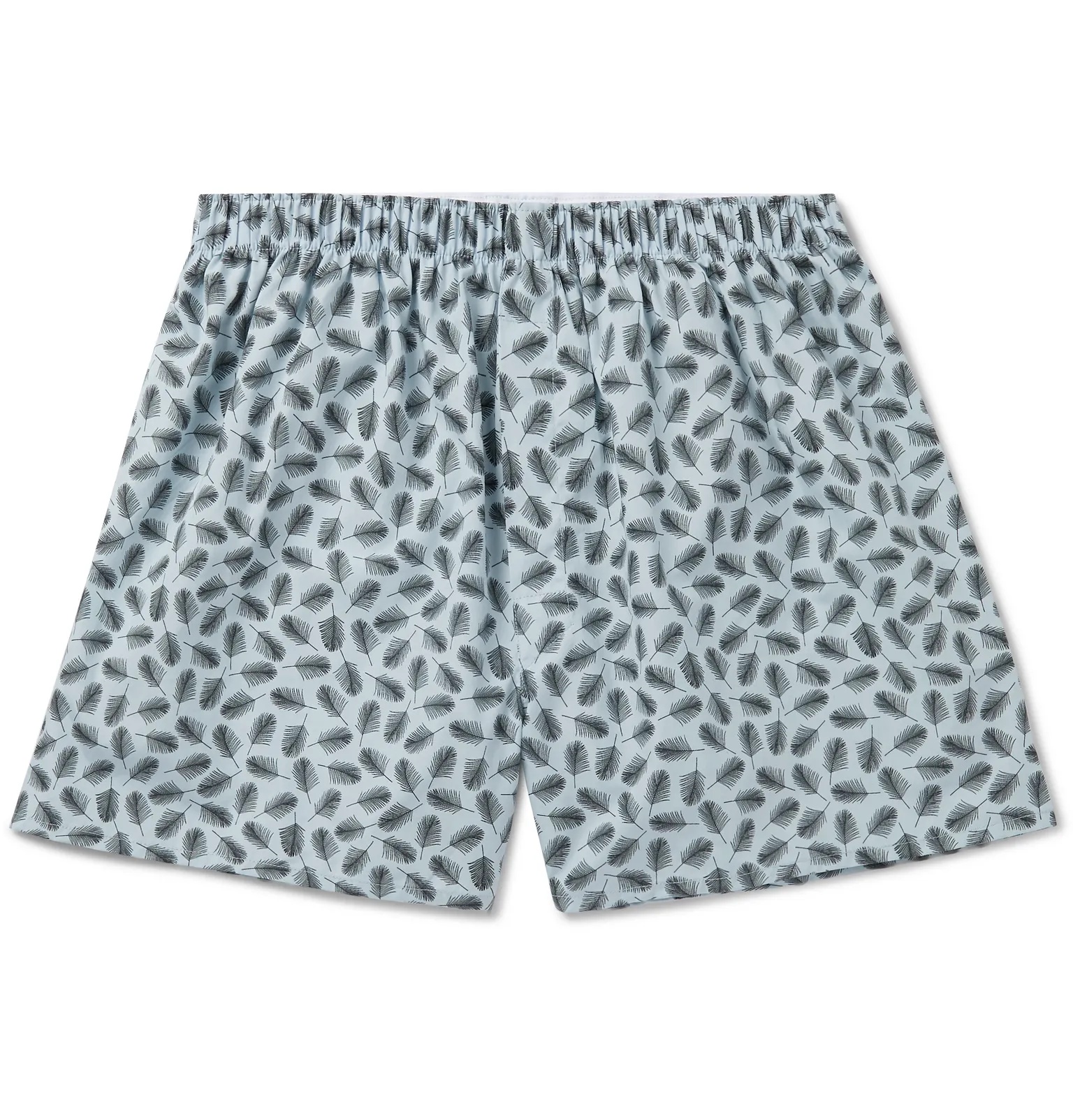 Printed Cotton Boxer Shorts - 9