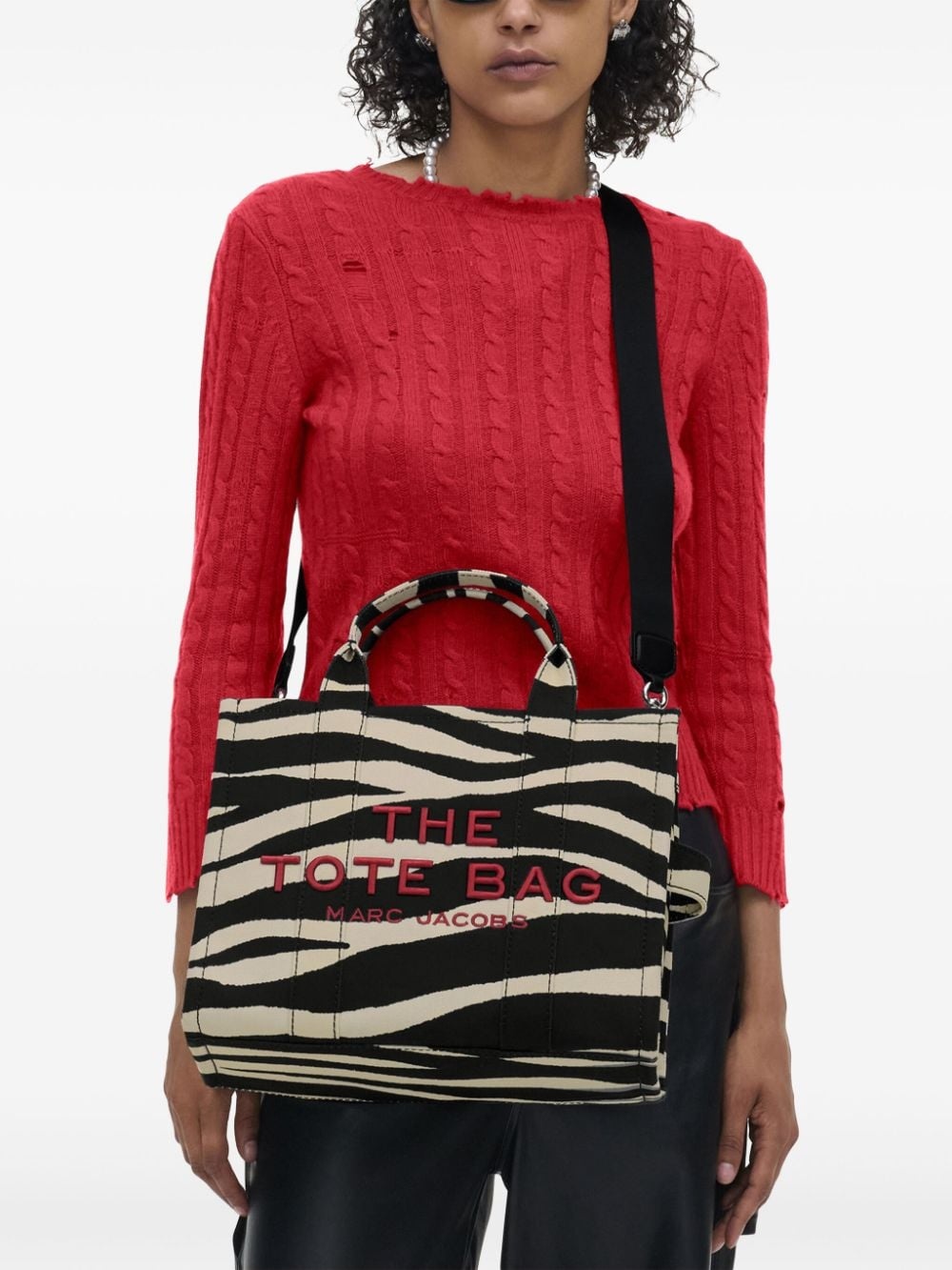 Zebra-print tote bag - 2