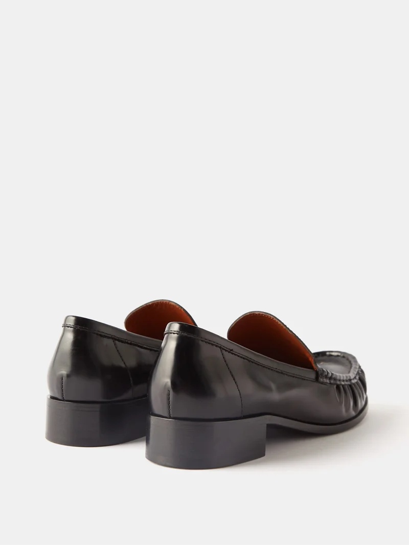 35mm Babi Leather Loafers