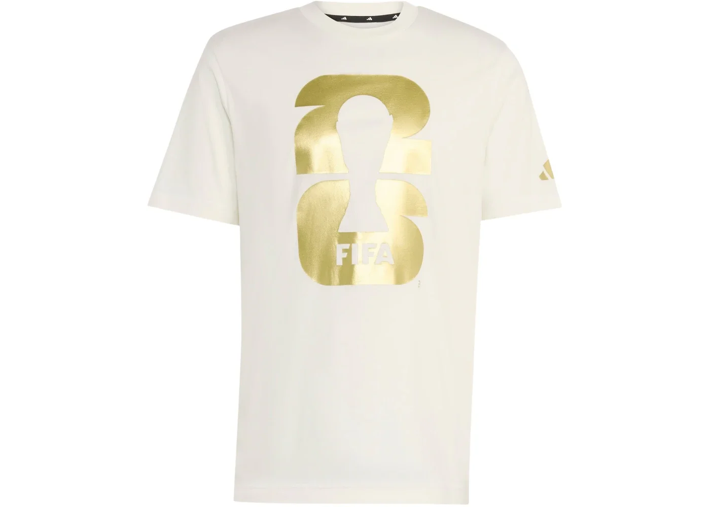 adidas FIFA World Cup 202026 Official Emblem T-Shirt Core White - 1